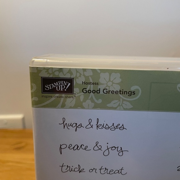 Stampin’ Up! Good Greetings Set of 19 Stamps 135014 – Like New - Picture 10 of 10